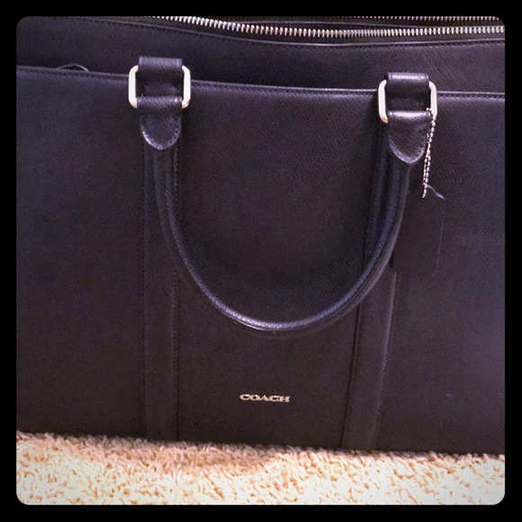 Coach laptop bag Never Used Excellent Condition - Picture 1 of 5